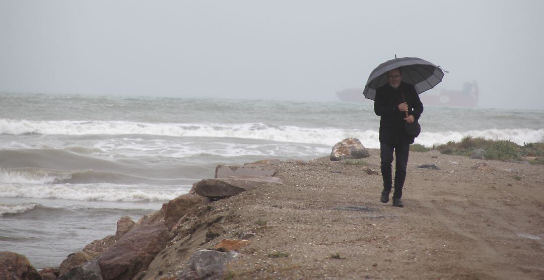 Temporal en el litoral castellonense