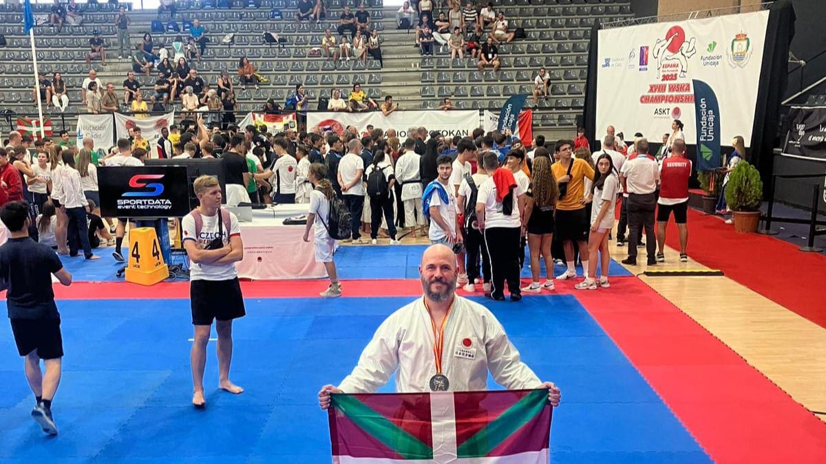 El karateka que le gustaba ser cuarto y fue medalla de plata en un Mundial de Shokotan