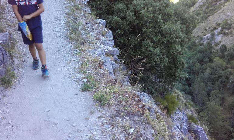 Acantilado en el Valle del Silencio