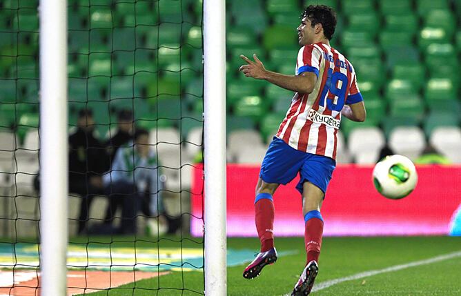 Diego Costa celebra su gol