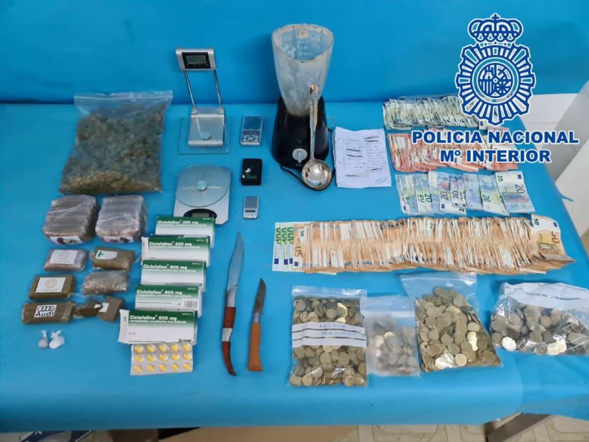 Cuatro detenidos por tráfico de drogas en Arrayanes y El Cerro