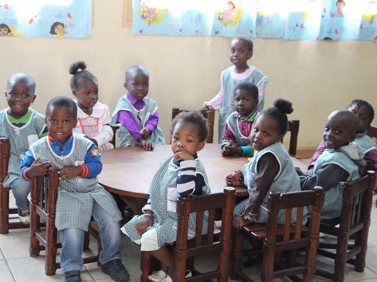 Escuela infantil de la asociación Ítaka Escolapios en Senegal
