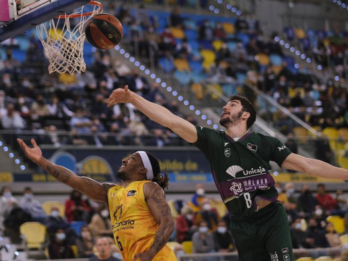 El Gran Canaria pasa por encima del Unicaja de Málaga