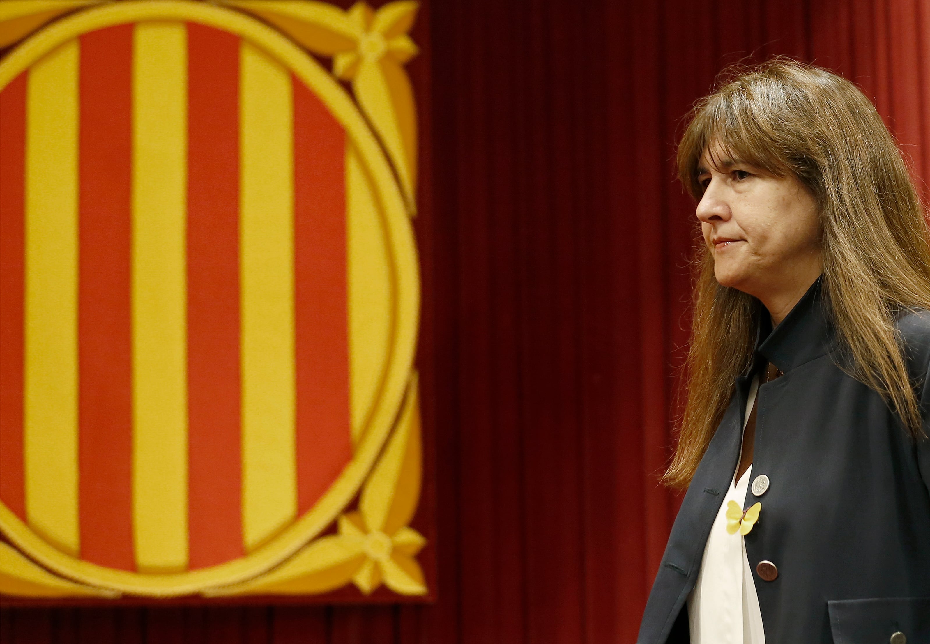 La presidenta del Parlament, Laura Borràs, en una imagen tomada el pasado 6 de julio.