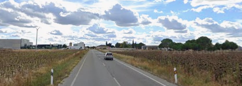 Tramo de la Carretera SG-342, Arroyo de Cuéllar