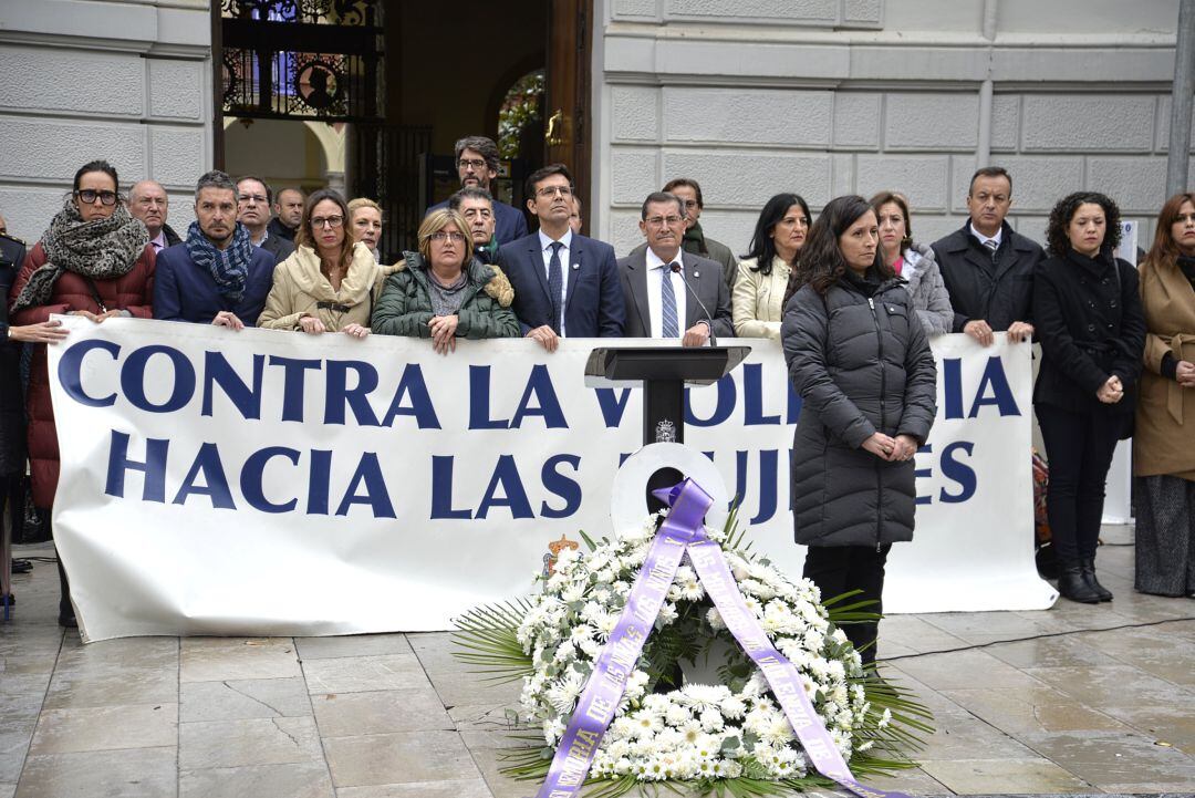 En la Plaza del Carmen se ha leído un manifiesto contra la violencia machista