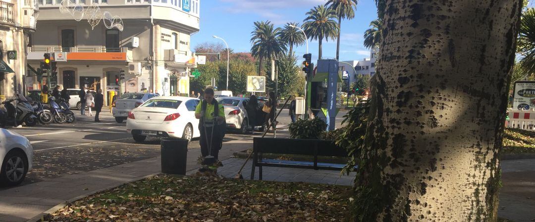 Operario de limpieza