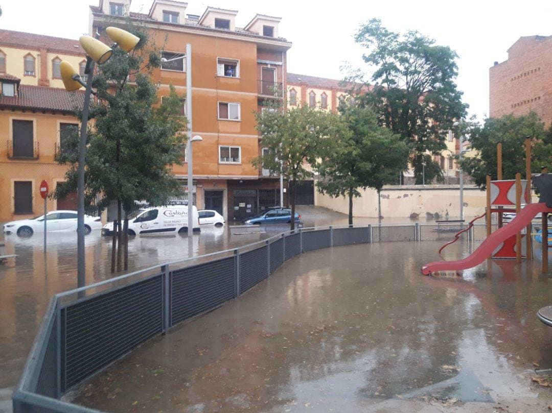 Inundaciones provocadas por el río Clamores