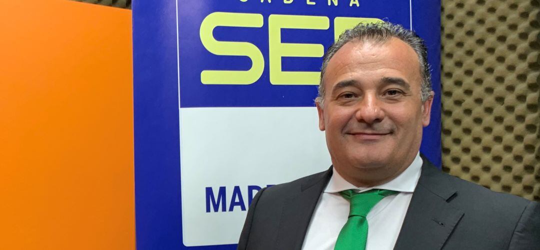 Miguel Ángel Hernández, candidato de VOX en Colmenar Viejo en los estudios de SER Madrid Norte