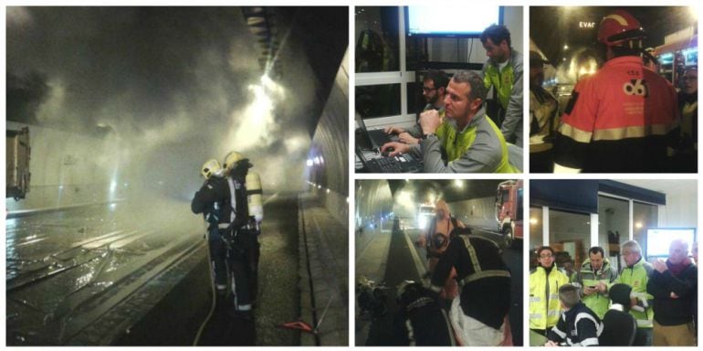 Simulacro de accidente de mercancías peligrosas en Málaga