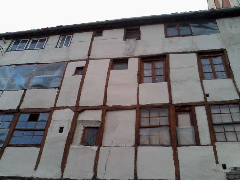 Vista trasera de la Plaza de los Guardias