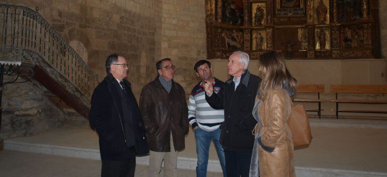 El delegado d ela Junta en Palencia ha visitado las obras