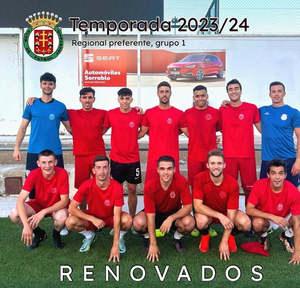 El primer equipo del jacetano anuncia apoya a sus entrenadores