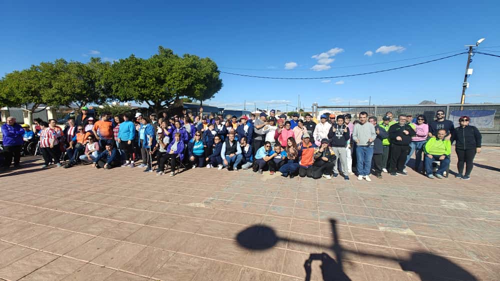 Premios Almería Juego Limpio 2024 en el Parque Periurbano Blas Infante de Pulpí, que ha acogido la jornada final de la modalidad de petanca del Proyecto Discapacidad y Deporte.