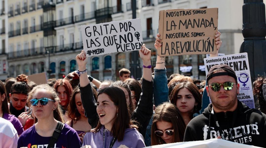 Manifestación contra la sentencia de &#039;La Manada&#039;