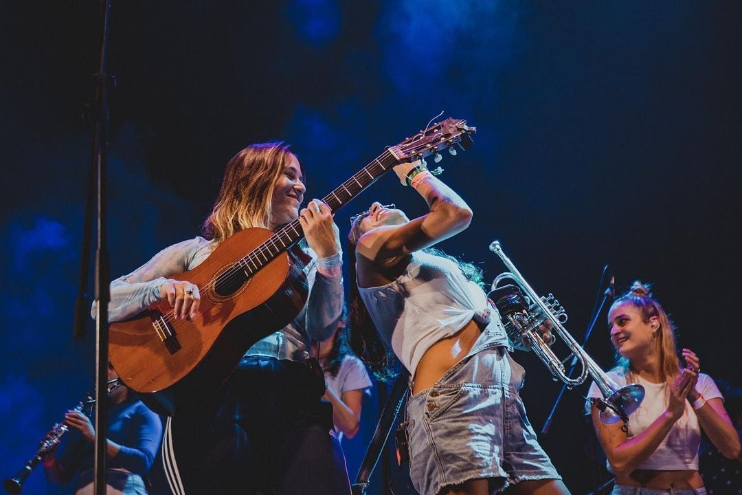 El grupo Maruja Limón durante una de sus actuaciones