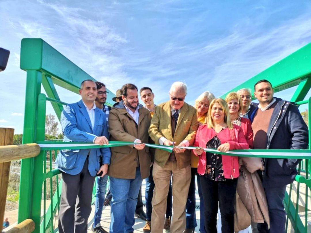 Inauguración de la plataforma de la A-2003