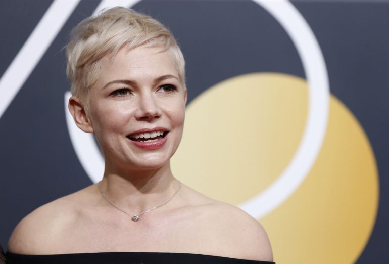 Michelle Williams en los Globos de Oro 2018