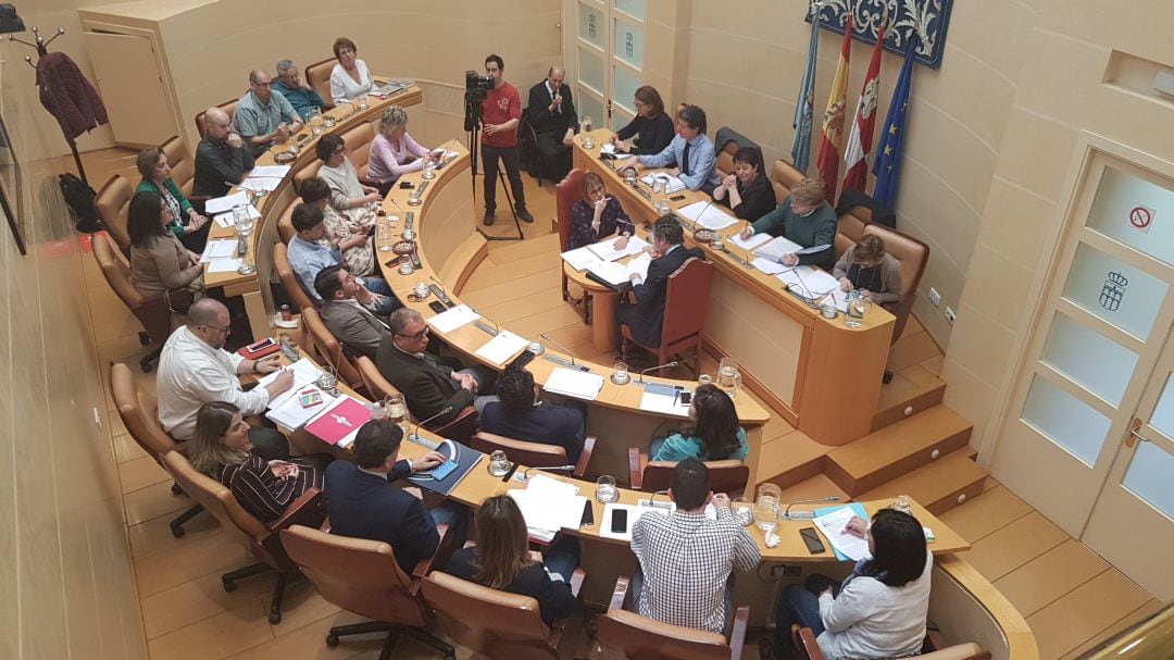 Pleno del Ayuntamiento de Segovia donde se han aprobado los presupuestos