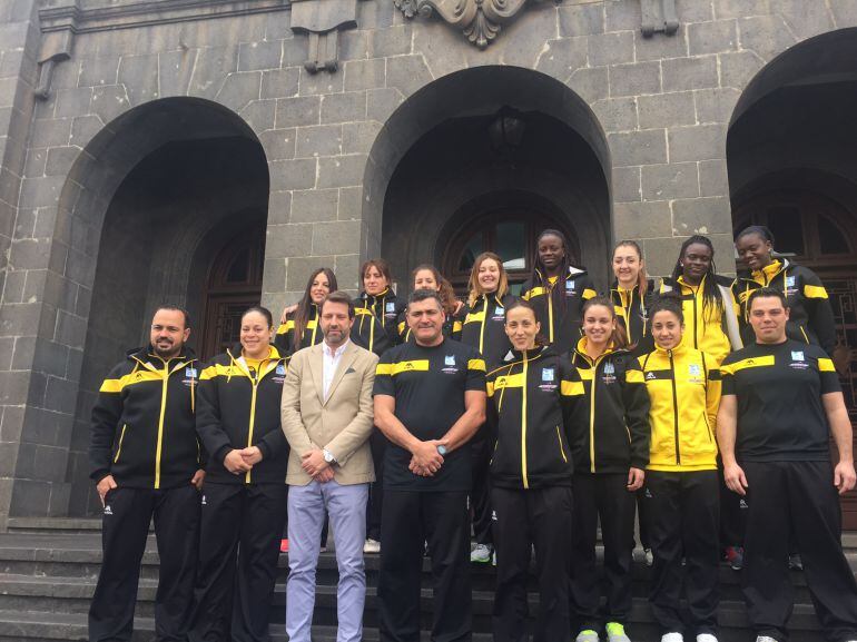 La plantilla del CV Aguere