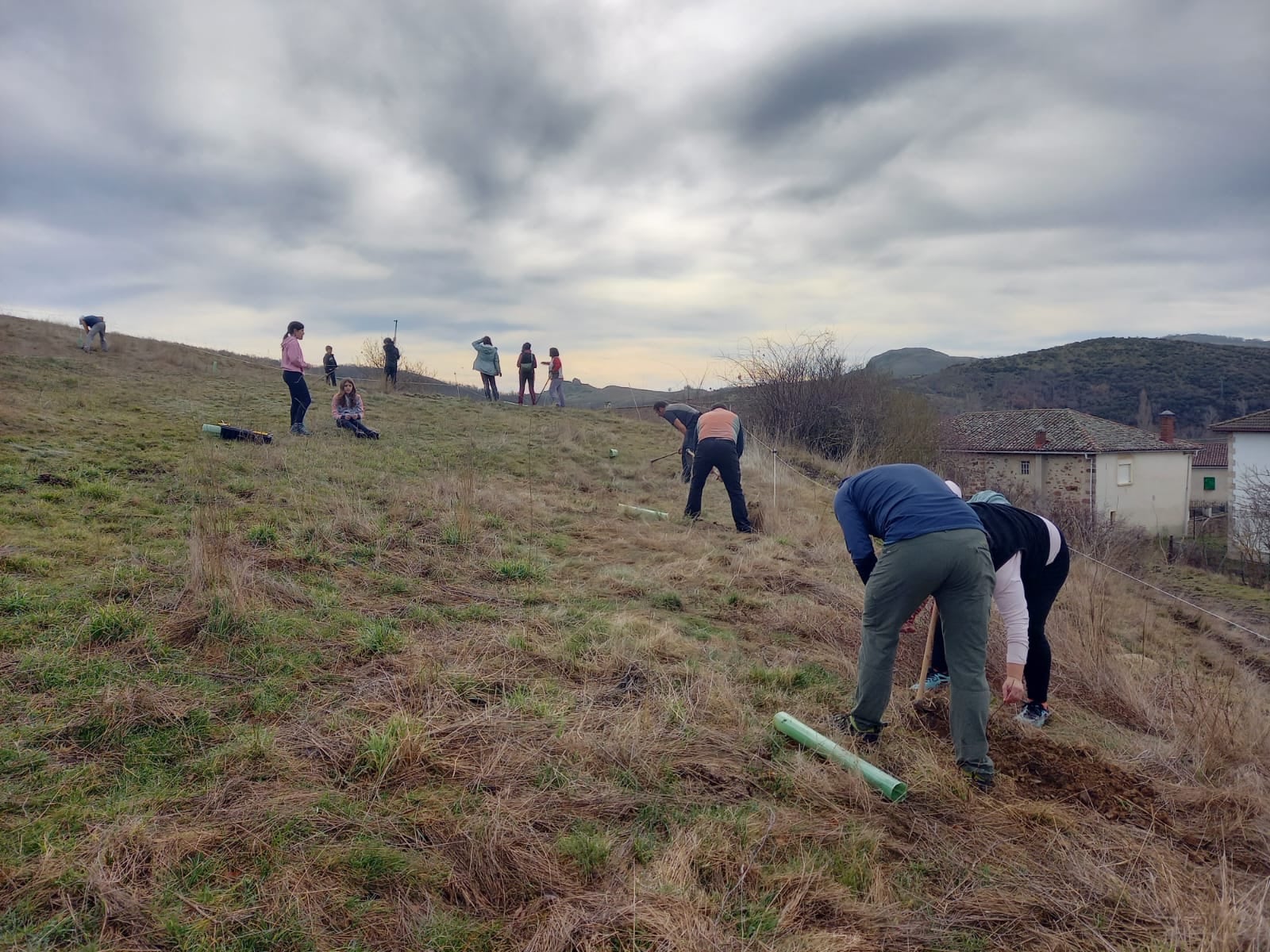 Imagen de los voluntarios