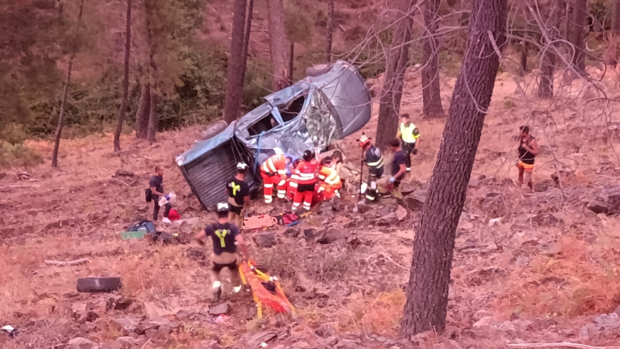 Vehículo accidentado