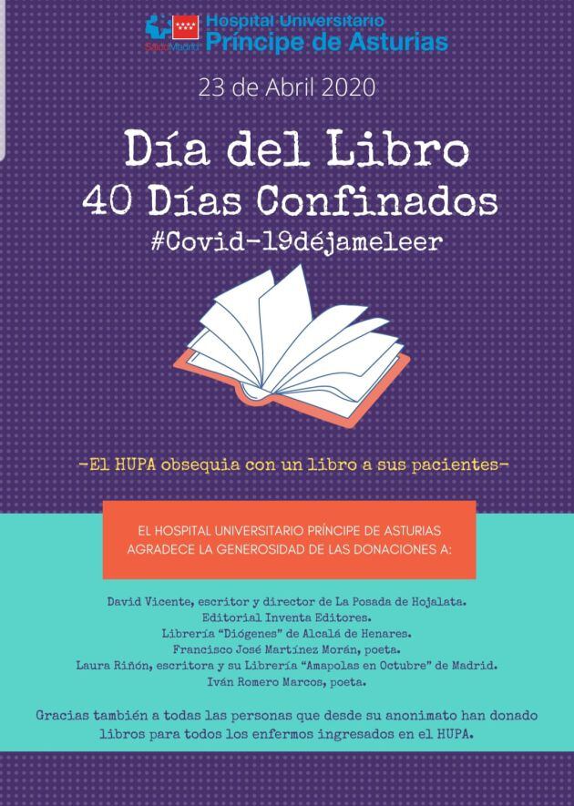 Día del Libro 2020 en el HUPA