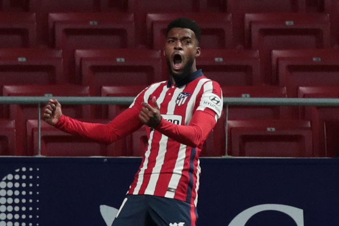 Thomas Lemar, jugador del Atlético de Madrid. 