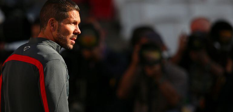 El técnico argentino del Atlético de Madrid