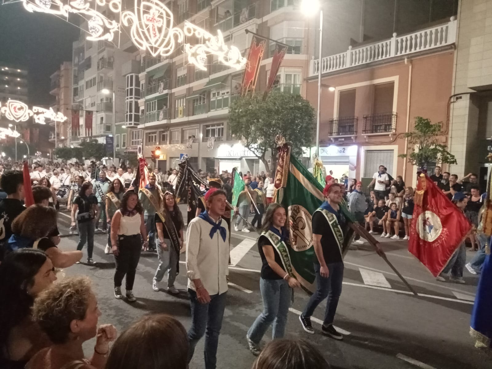 Desfile de entrada de la Virgen de Las Virtudes en Villena