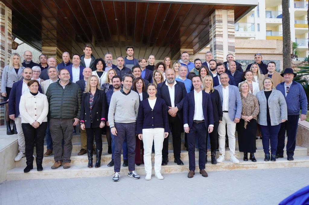 El Partido Popular balear presentó a sus candidatos municipales este domingo.