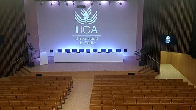 Nuevo salón de actos de la Politécnica.