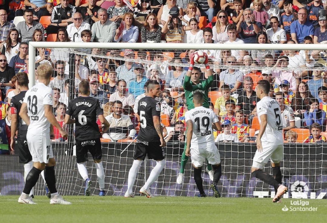 Valencia-Leganés de la 18-19 en Mestalla.