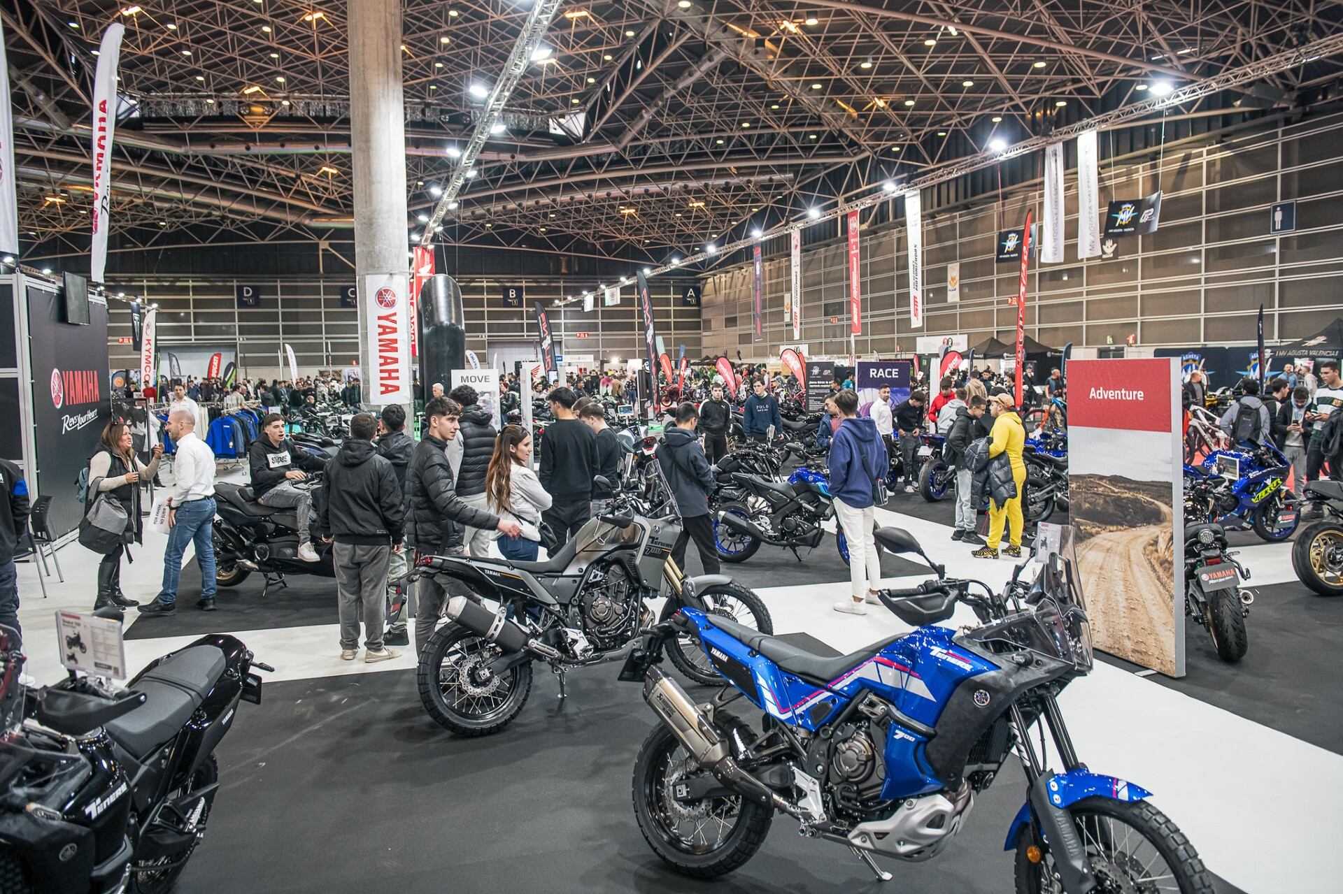 2ruedas, el salón de la moto y la bici de València, en una edición anterior.