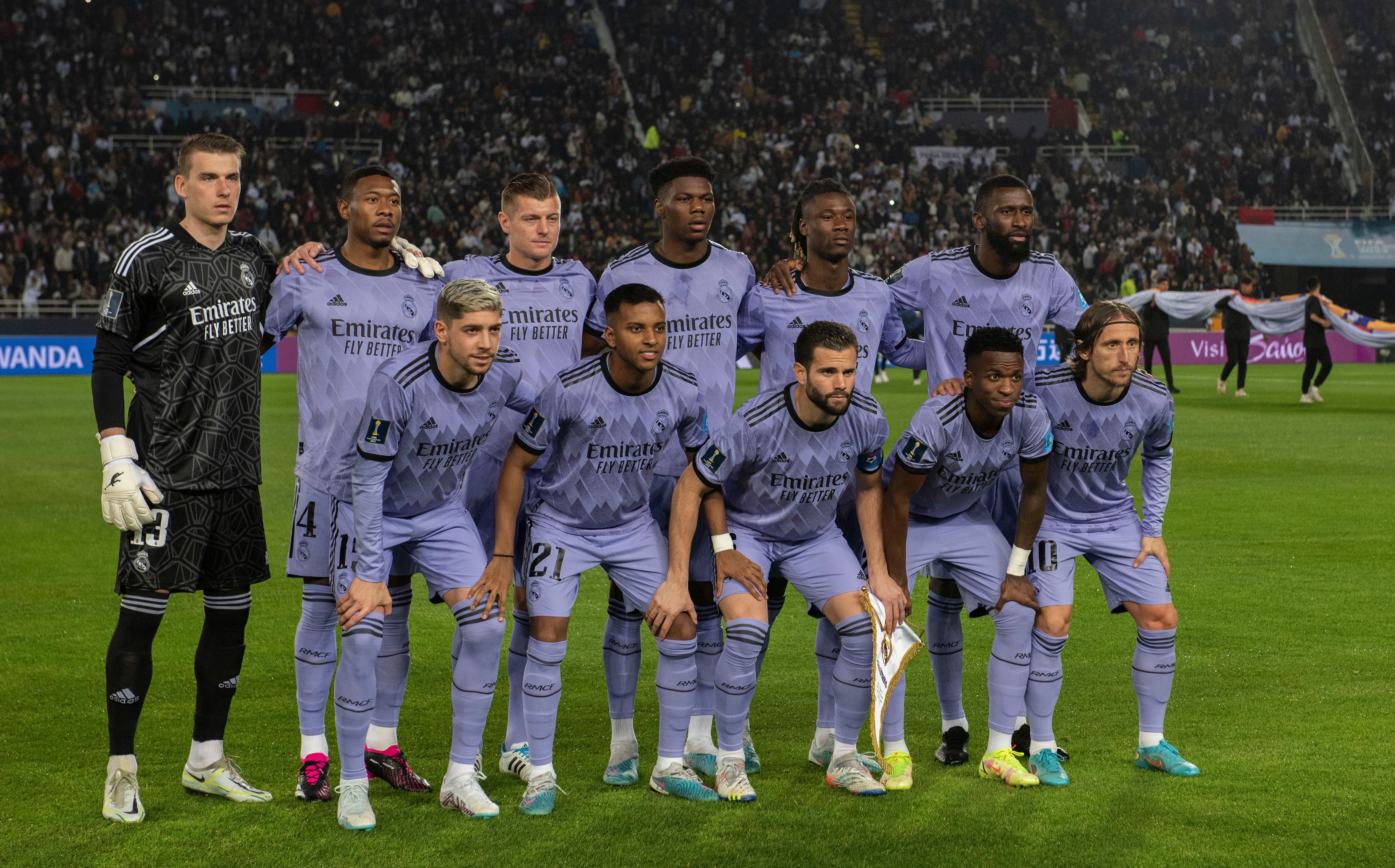 El XI titular del Real Madrid en su último partido en el Mundial de Clubes 2023.