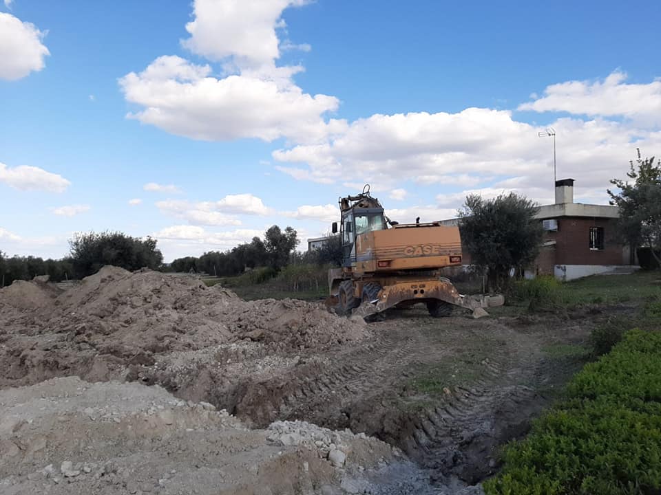 Los trabajos sobre el terreno del futuro crematorio y ampliación del cementerio continúan en Valdemoro