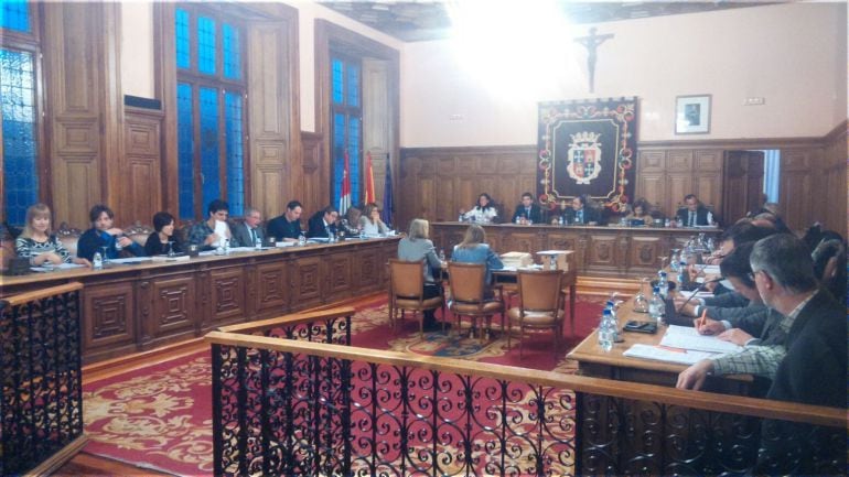 Pleno del Ayuntamiento de Palencia