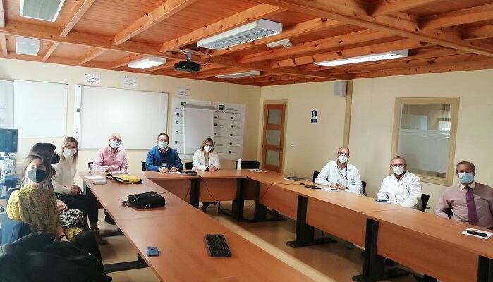 Un momento de la reunión