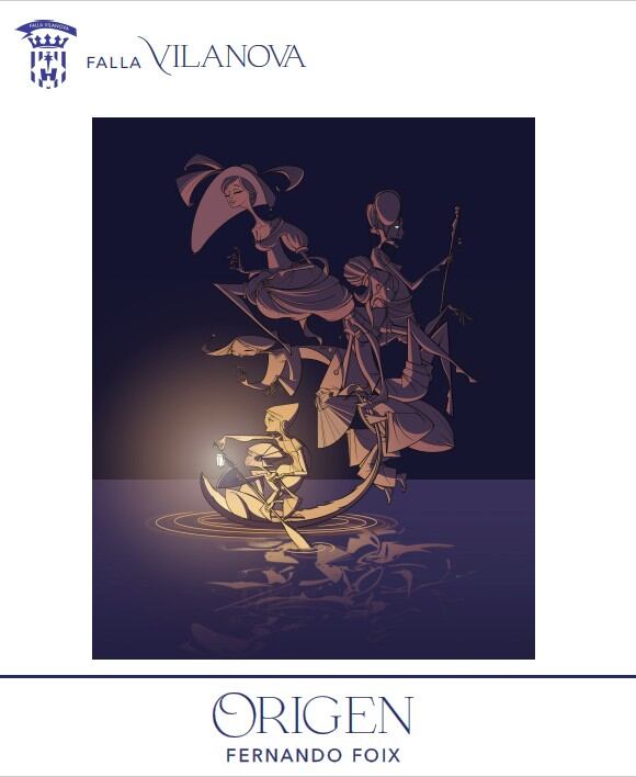 Monumento Infantil de la falla Vilanova.