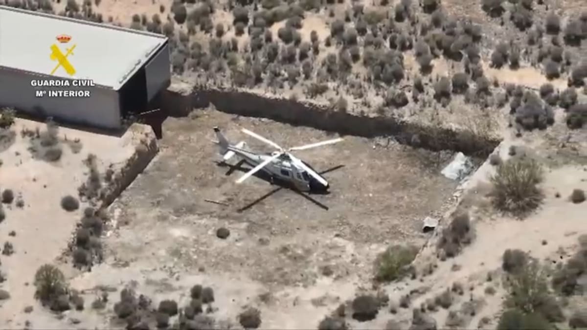 Así volaba un grupo de narcos hasta 900 kilos de hachís desde Marruecos al sur de España