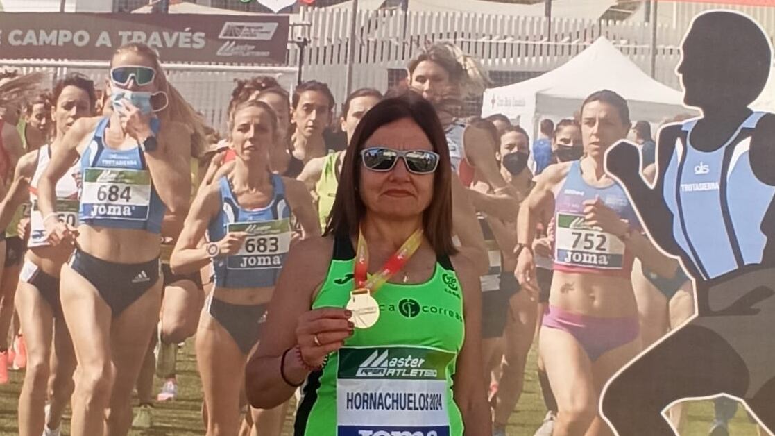 Paqui Tárraga Tomás, subcampeona de España de campo a través