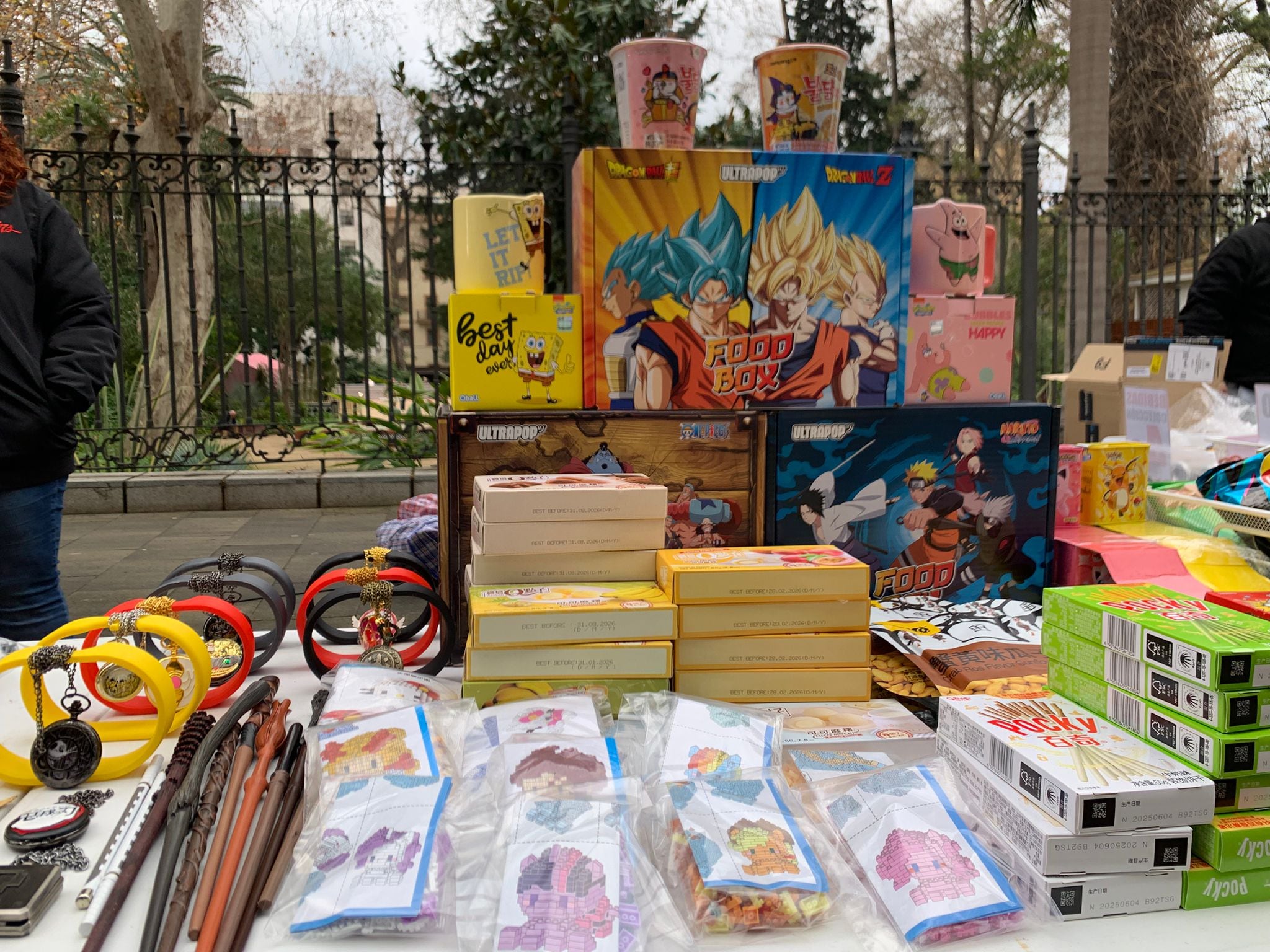 Artículos en el Mercadillo Friki de Algeciras