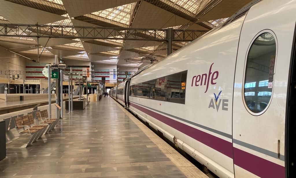 AVE  en Zaragoza
