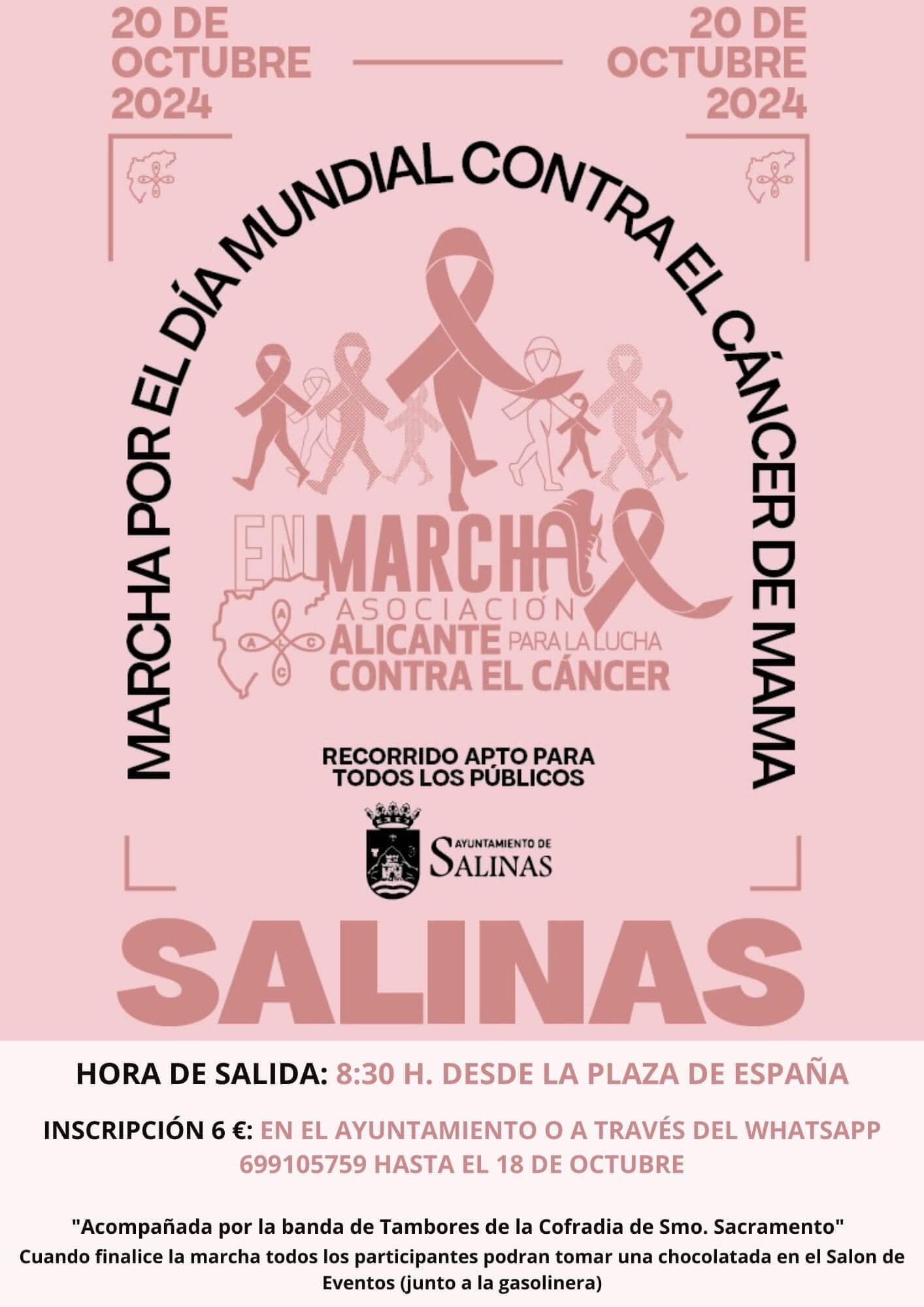 Cartel de la marcha