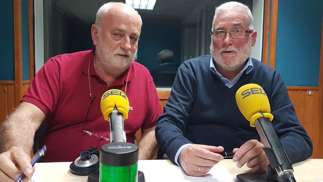 Javier Gómez Acebo y ramón Ruiz en la Ventana de Cantabria 