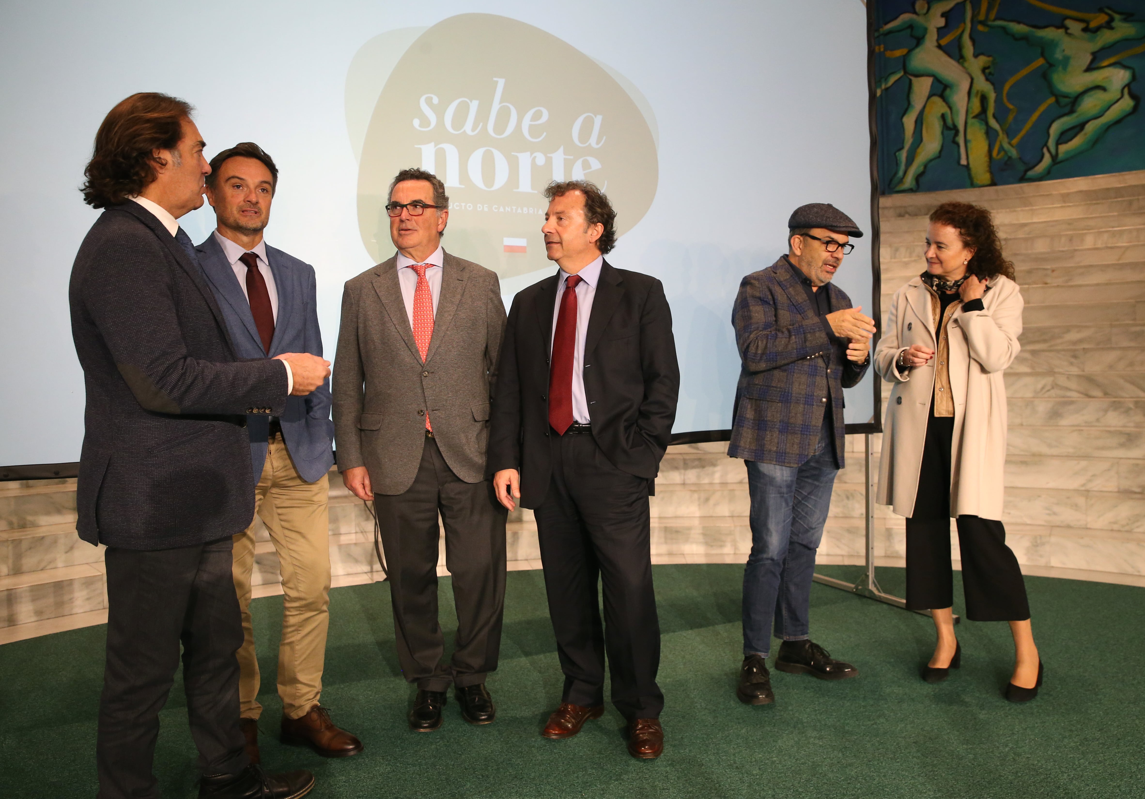 El consejero de Desarrollo Rural, Ganadería, Pesca y Alimentación, Pablo Palencia, presenta la nueva estrategia y marca de alimentos de Cantabria. Sala María Blanchard. Palacio de Festivales de Cantabria. Lara Revilla