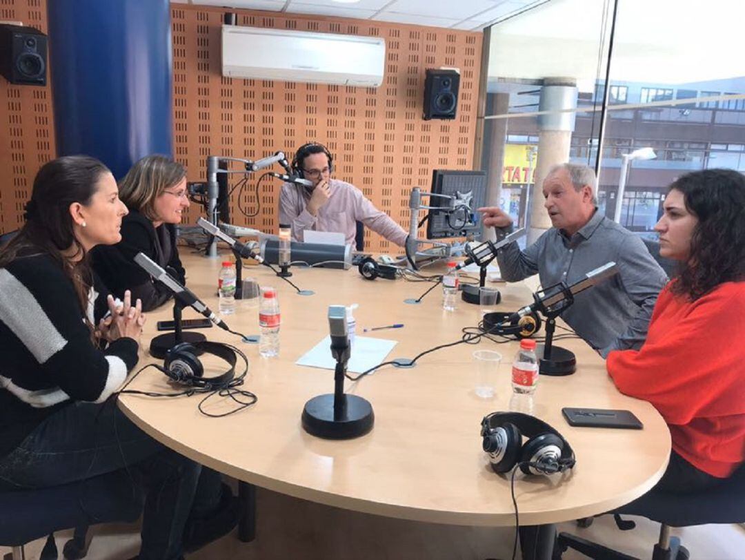 Un moment del cara a cara a Soroll