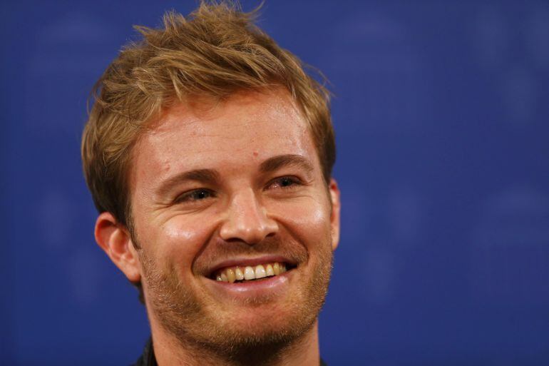 Nico Rosberg, en un acto publicitario