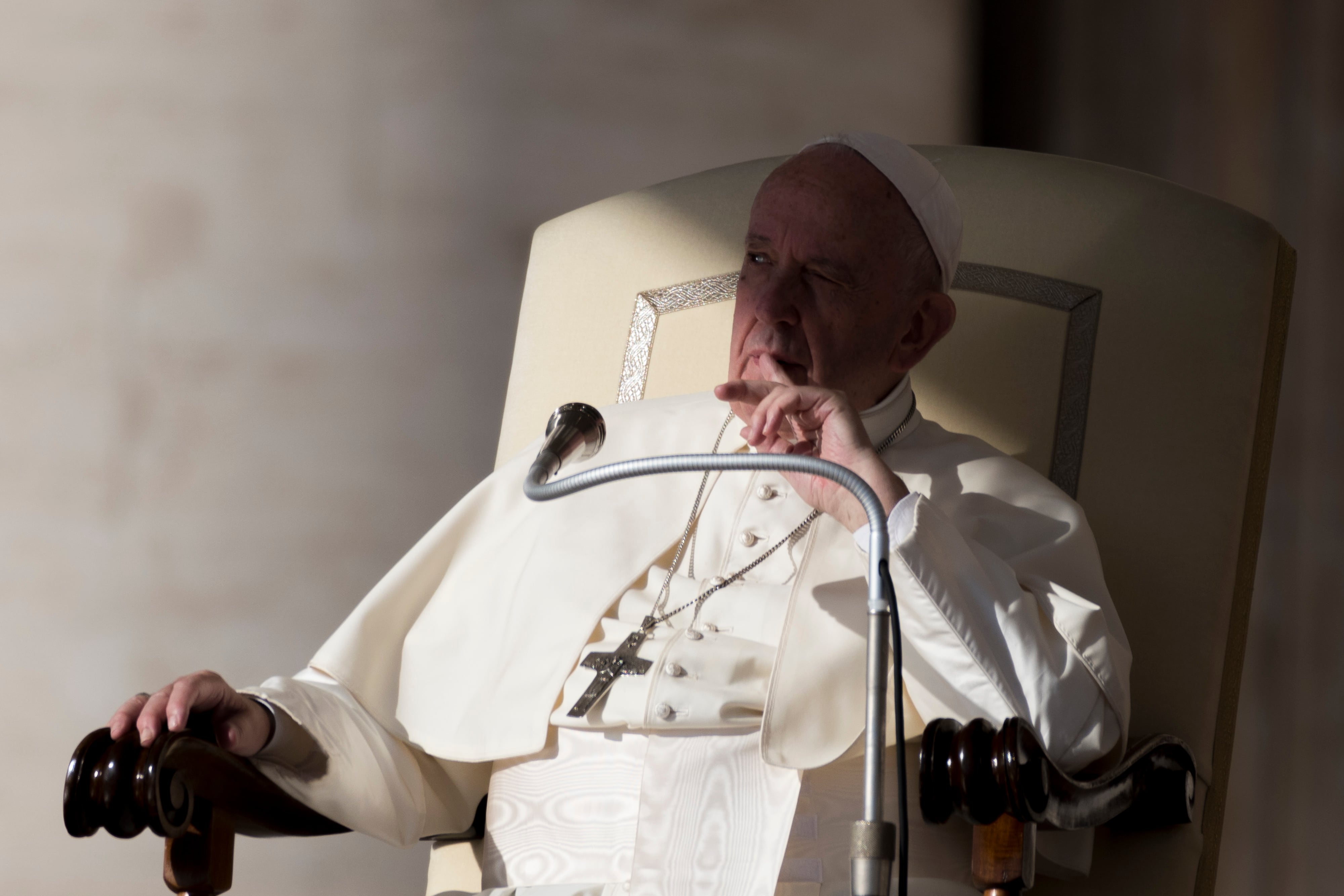 El papa Francisco en el Vaticano. Archivo.