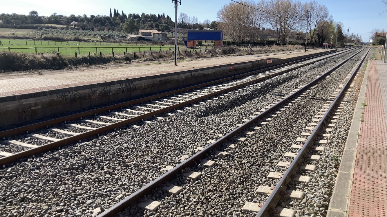 Continúan las mejoras en la línea del Canfranc